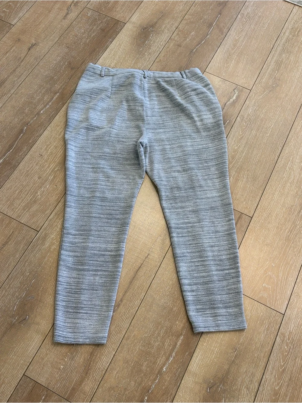 Mauvais Gray Textured Joggers Men’s Medium Slim Fit Luxe Sweatpants Streetwear